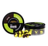 Бойли RPF - Краб+Ананас - Ø16 мм - Баланс TwinTurbo (Бойл+Поп-ап) - Нейтральна плавучість - Двоколірні