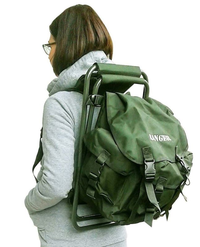 Стілець Ranger складаний - RA 4401 - З рюкзаком - 15 л - 27x31x42 см