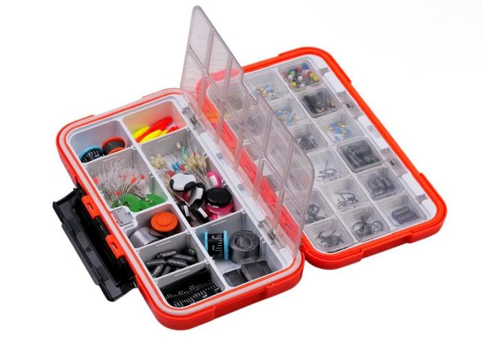 Коробка Briz для дрібного рибальського приладдя - Двостороння - 16,5х9,5х5 см