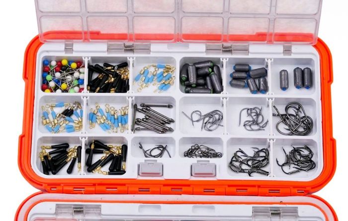 Коробка Briz для дрібного рибальського приладдя - Двостороння - 16,5х9,5х5 см