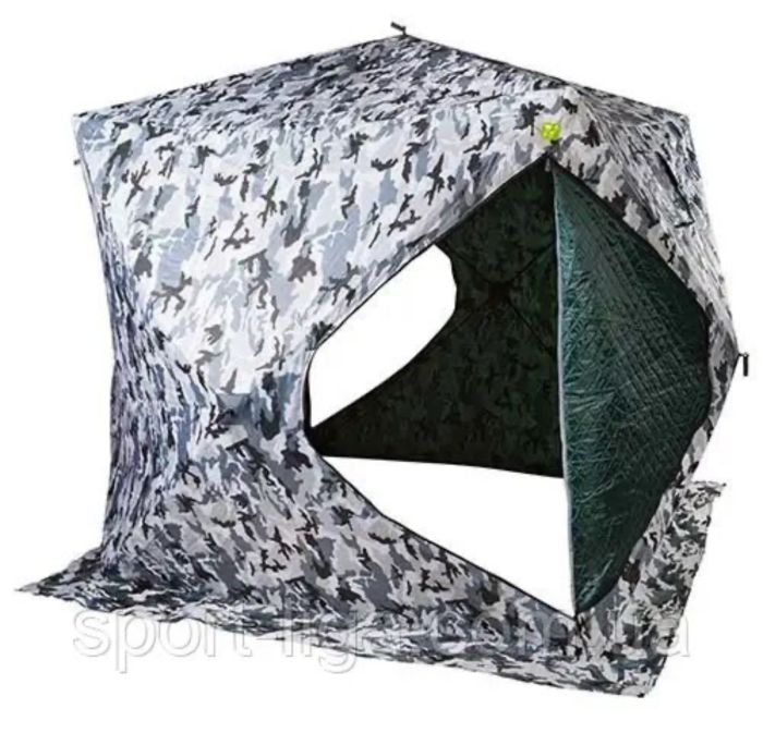 Палатка-куб зимовий утеплений - 3-х місний - 200х200хх205 см - Green Camp