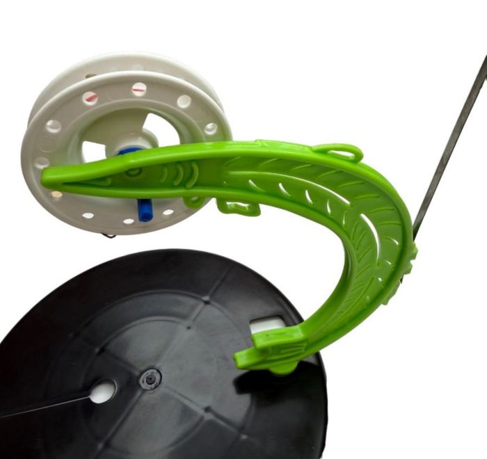 Жерлиця Щука з гальмом - Оснащена