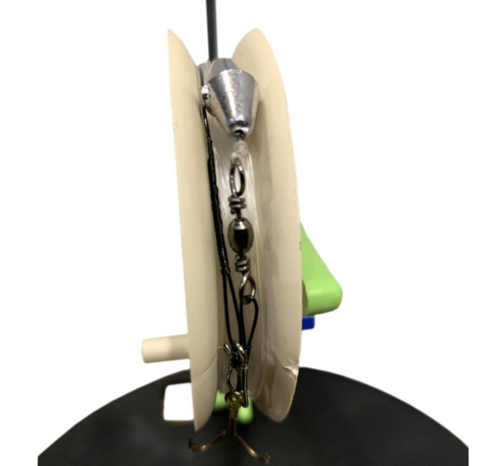 Жерлиця Щука з гальмом - Оснащена