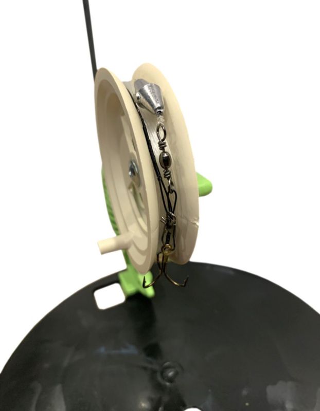 Жерлиця Щука з гальмом - Оснащена