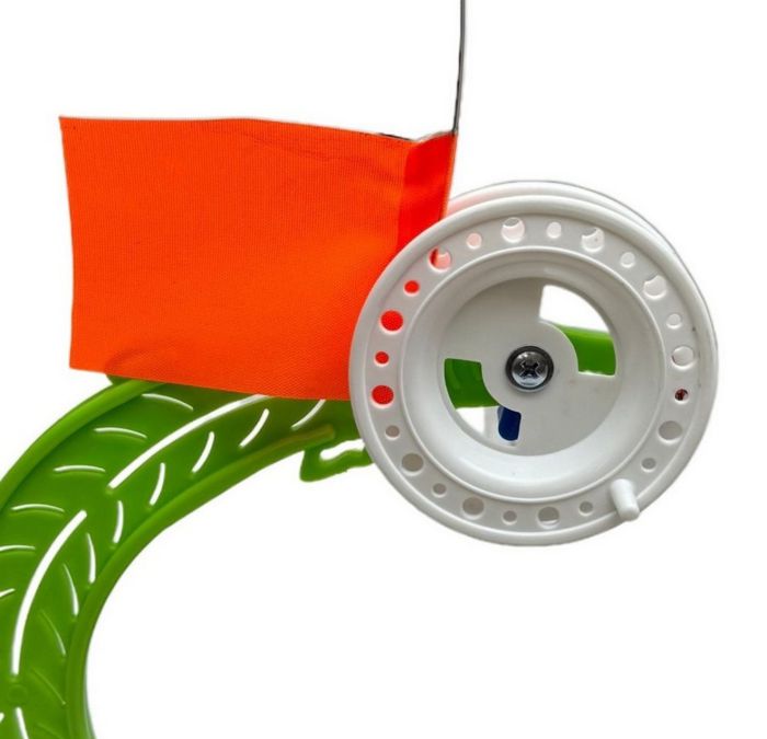 Жерлиця Щука з гальмом - Оснащена