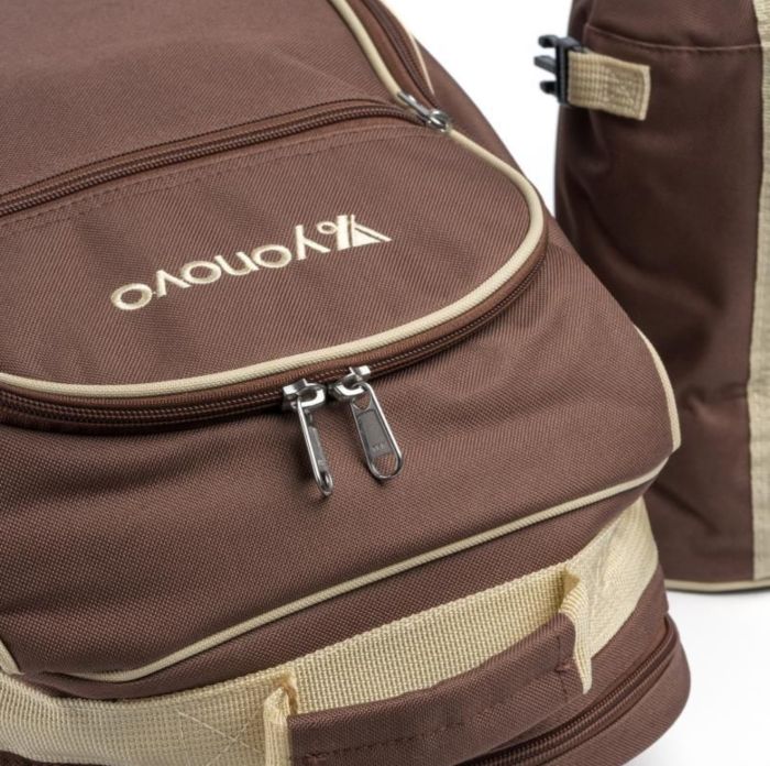 Набір для пікніка Ranger YONOVO  - Коричневий - На 4 особи