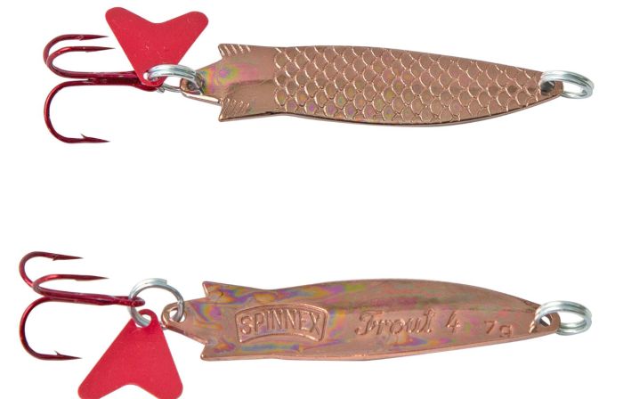 Блешня Spinnex Тrout - коливається - 7 г - Мідь
