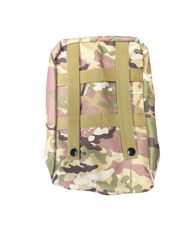 Тактична сумка-аптечка MOLLE – Розкладна, з кріпленням, укомплектована (IFAK)