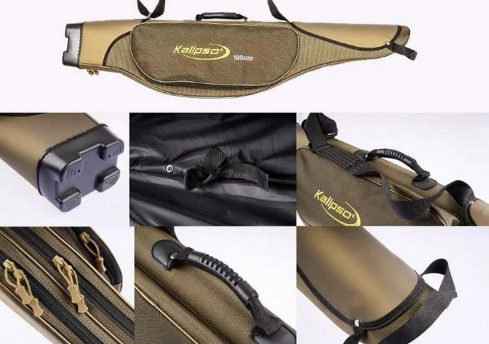 Чохол Kalipso - Модель 1.0/2 - Напівжорсткий - Під котушку - Olive - 100 см