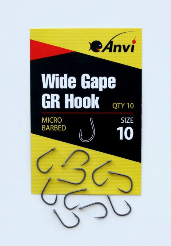 Гачок короповий Anvi Wide Gape GR №10 - 10 шт/уп