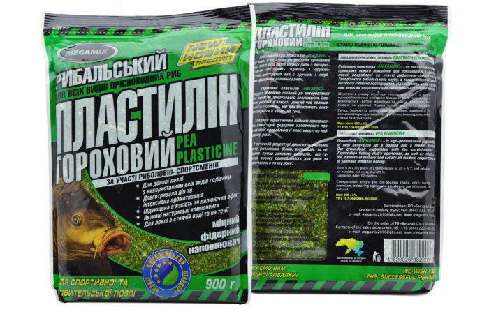 Пластилін Megamix - Горох - 900 г