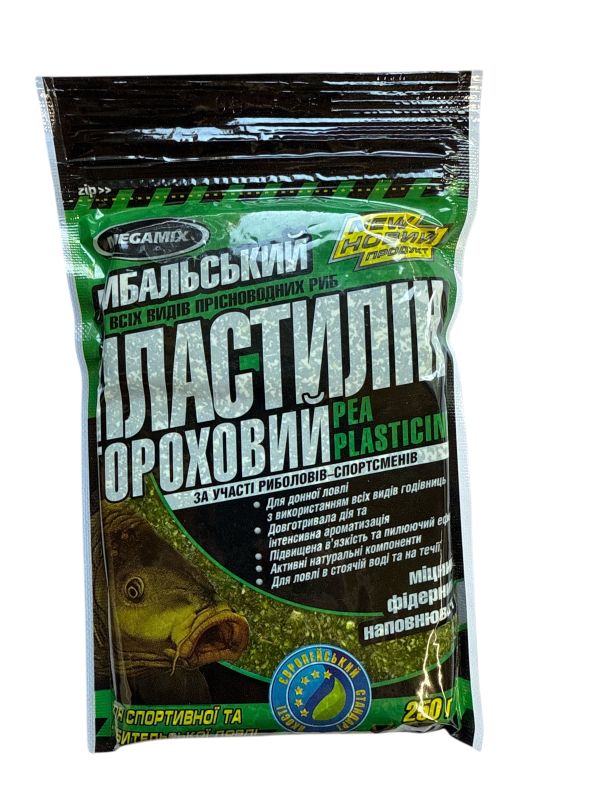 Пластилін Megamix 250 г – Смак Горох