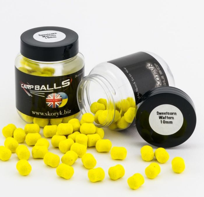 Бойли Carp Balls Wafters Anvi - Нейтральна плавучість - Ø10 мм - Sweetcorn (Солодка кукурудза)