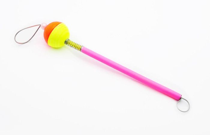 Сигналізатор клювання Dolphin - Пінопласт Куля - 140 мм - Жовто-Червоний - 1 шт.