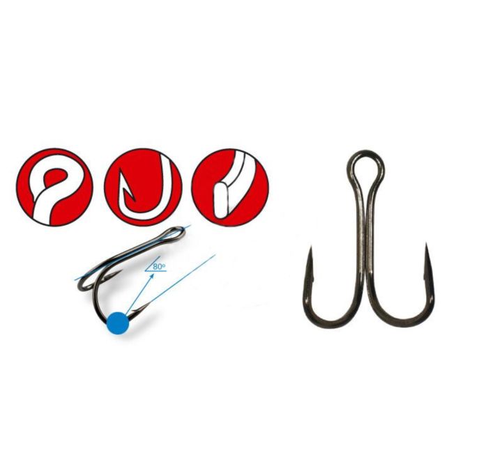 Двійник Gamakatsu Double 21 NS - 5 шт/уп