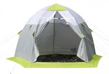 Палатка зимова Лотос «LOTOS 3С» - Склокомпозитний каркас - Зелена