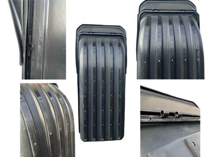 Санки для снігоходу - Тайга 1700 - 170x80x30 см - Чорні