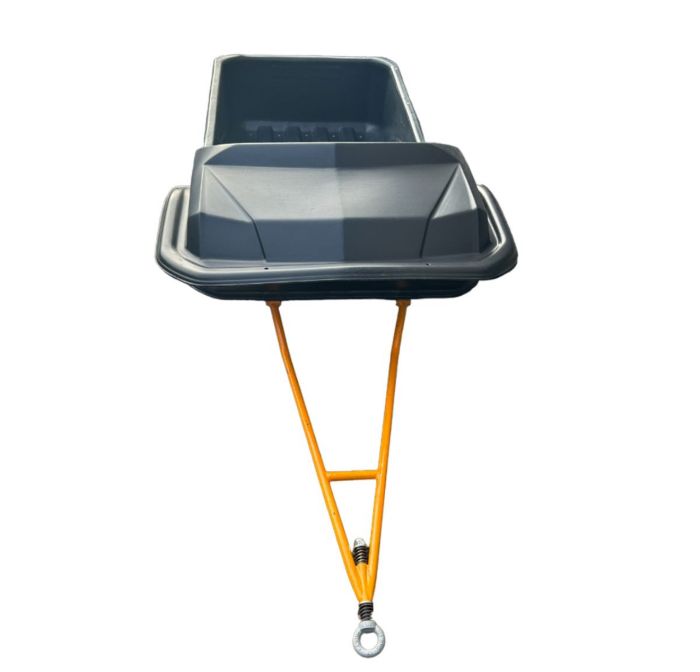 Санки для снігоходу - Тайга 1700 - 170x80x30 см - Чорні