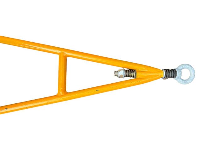 Санки для снігоходу - Тайга 1700 - 170x80x30 см - Чорні