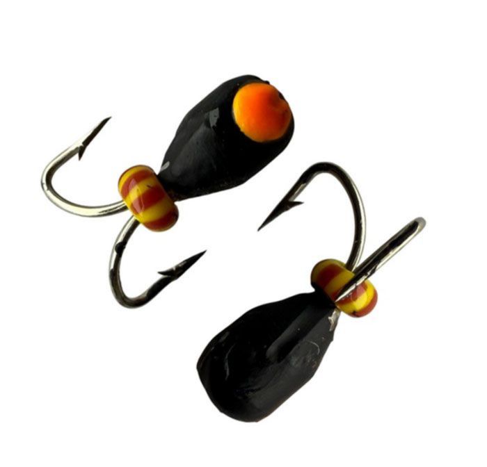 Мормишка Вольфрамова Володимирська "Коза фарбована з крапкою" - 3 мм - 0,4 г - Арт.583