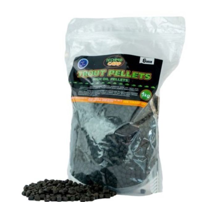 Пеллетс Технокарп High Attraction Pellets Trout Pellets - High Oil Pellets - 1 кг
