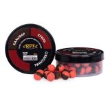 Бойли RPF - Кальмар+Криль - Ø16 мм - Баланс TwinTurbo (Бойл+Поп-ап) - Нейтральна плавучість - Двоколірні