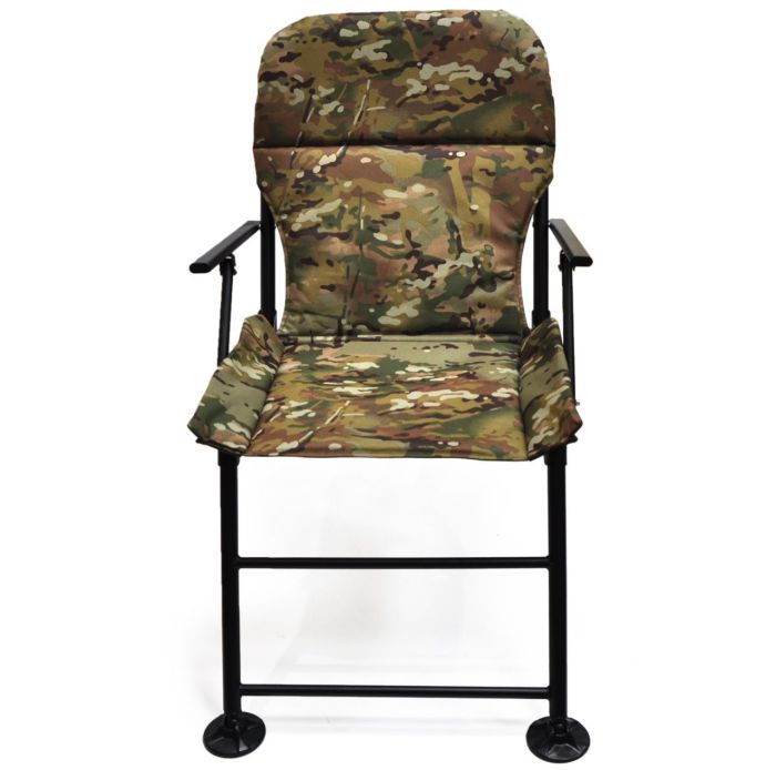 Крісло розкладне Ралф "Карп" з підлокітниками - Камуфляж
