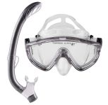 Комплект маска та трубка Dolvor - M171P+SN59P - Сріблий