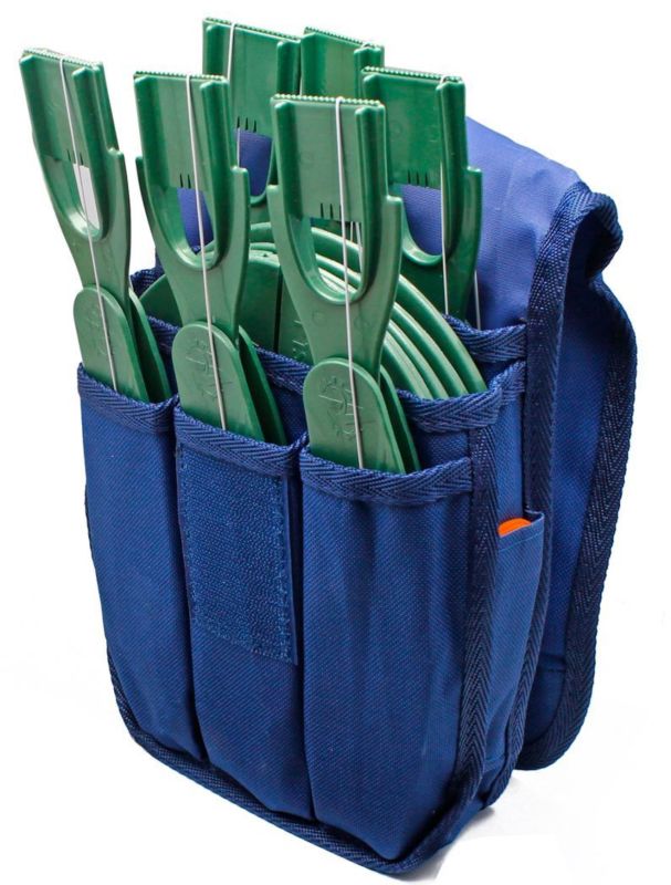 Набір жерлиць А-Elita - Не обладнані - Зелений - 6 шт. + Чохол