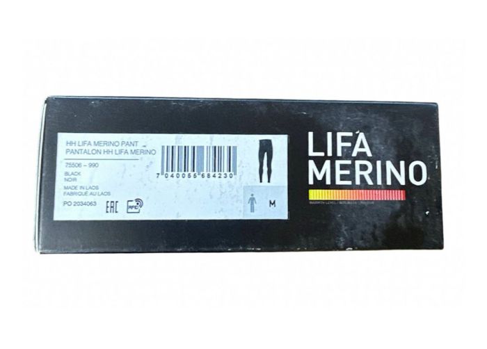 Термоштани чоловічі Helly Hansen HH Lifa Merino Pant - Black M розмір