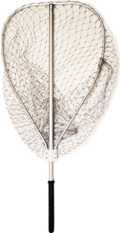 Підсак алюмінієвий Ø55 см овальний з ручкою 180 см