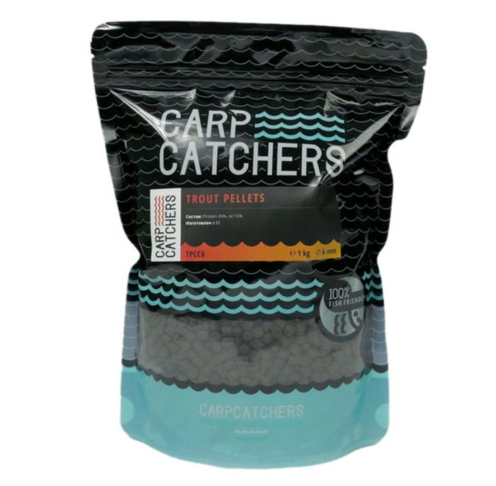 Пеллетс Carp Catchers "Trout Pellets" (форель) - 1 кг