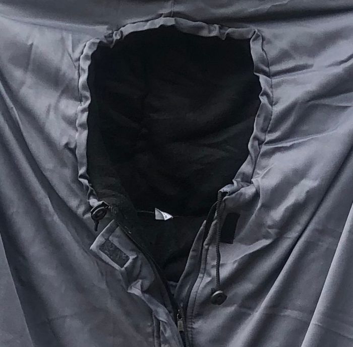 Спальник "Кіборг" (спальний мішок) ЗСУ - 80x210 см - До -30°C - Сірий