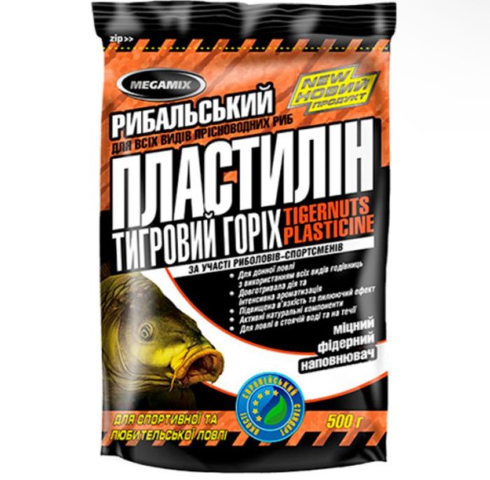 Пластилін Megamix - Тигровий горіх - 500 г