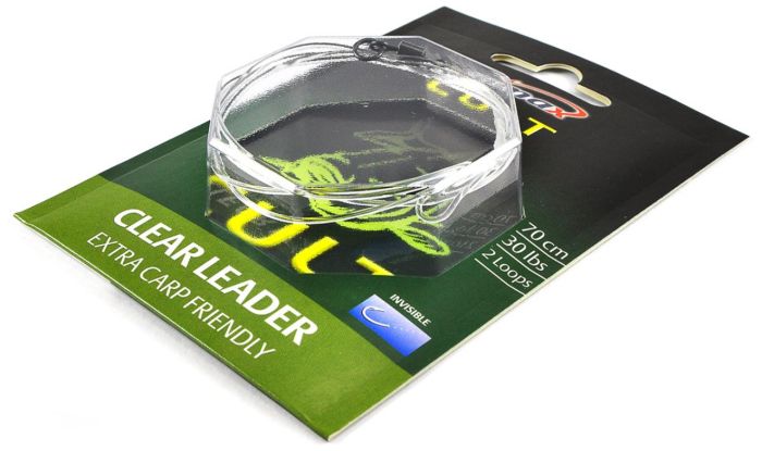 Повідець Climax CULT - Clear Leader - 70 см - Нейлон - 30lb - Clear (Прозорий)