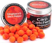 Бойли Carp Catchers Pop Ups - Плаваючі - Ø10 мм - 35 шт/уп - Megaspice and Black Pepper