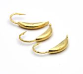 Мормишка Вольфрамова Банан G11 - Золото - 10 шт./уп