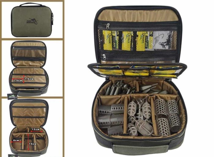 Сумка-органайзер Tackle Bag Mini для годівниць та аксесуарів - На 5 відділень - ПрофМонтаж