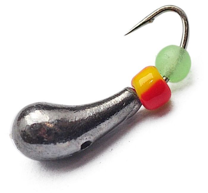 Мормишка Вольфрамова Володимирська "Уралочка темно-глянсова" - 5 мм - 0,5 г - Арт.564