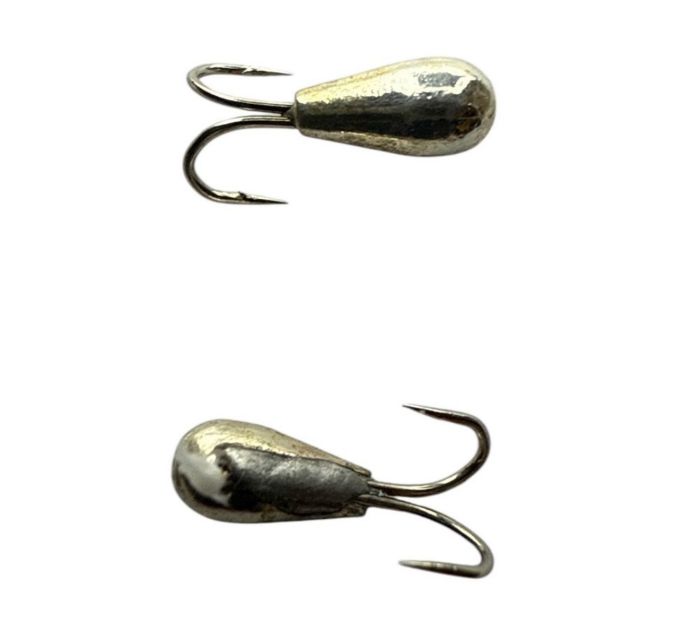 Мормишка Вольфрамова Hayabusa Коза - З вушком - Срібло