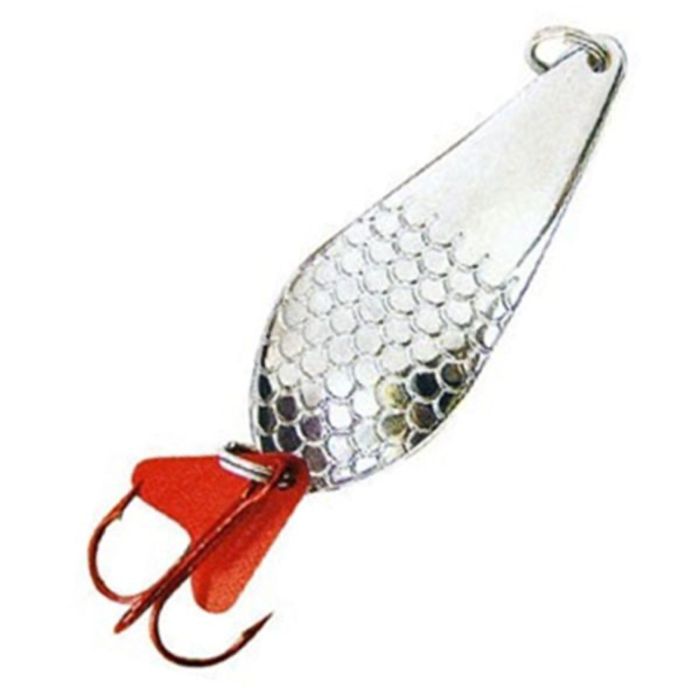 Блешня Spinnex Atom - вагається - з лускою - срібло