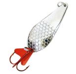 Блешня Spinnex Atom - вагається 14г - з лускою - срібло