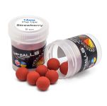 Бойли CarpBalls Anvi Pop Ups - Пробник - 9 шт. - Плаваючі - Ø14 мм - Strawberry