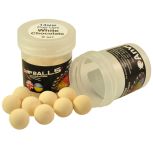 Бойли CarpBalls Anvi Pop Ups - Пробник - 9 шт. - Плаваючі - Ø14 мм - White Chocolate
