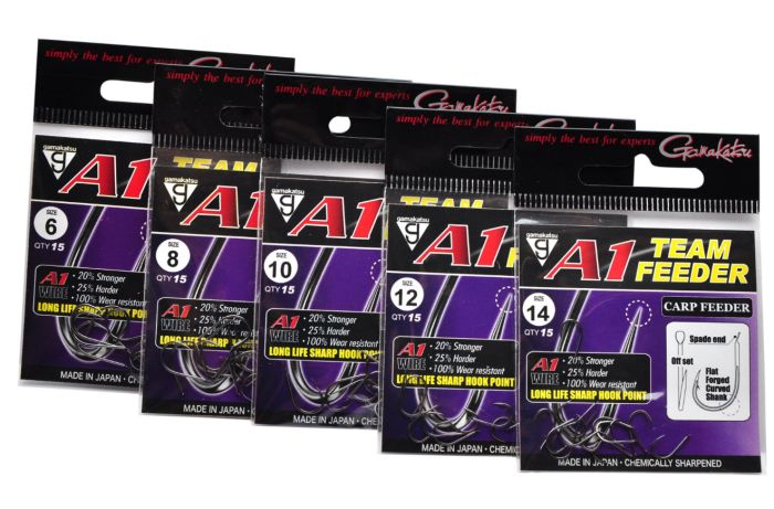 Гачок Gamakatsu A1 Team Feeder Carp Feeder - 15 шт/уп