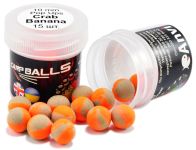 Бойли Carp Balls Pop Ups - Плаваючі - Ø10 мм - 15 шт/уп - Crab&Banana (Краб/Банан)
