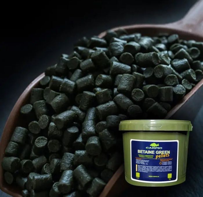 Пеллетс Carpio Betaine Green - Гранули Ø6 мм