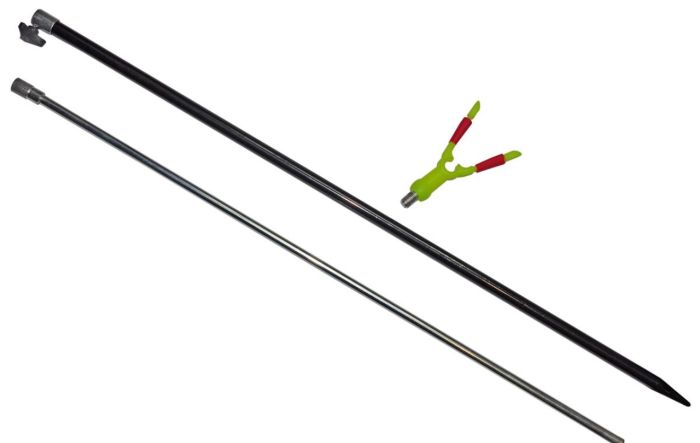 Підставка під сигналізатор - Рогач - Різьблення метал - Чорно-жовтий