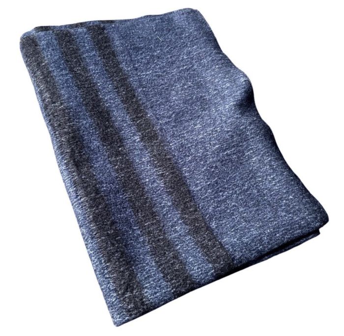 Ковдра армійська напіввовняна ВСУ - Тип 1 - Вид 1 - 205x140 см - Суми - Темно-синій