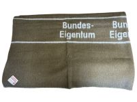 Ковдра Бундесвер - 100% вовна - 200x210 см - Німеччина - Сірий